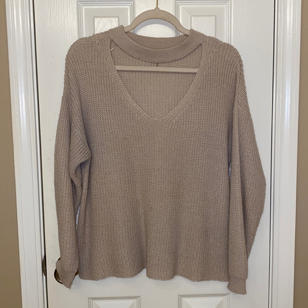 Choker Neck Sweater